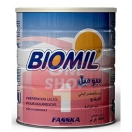 Biomil 1 Lait pour Bébé 400 g (des la naissance)